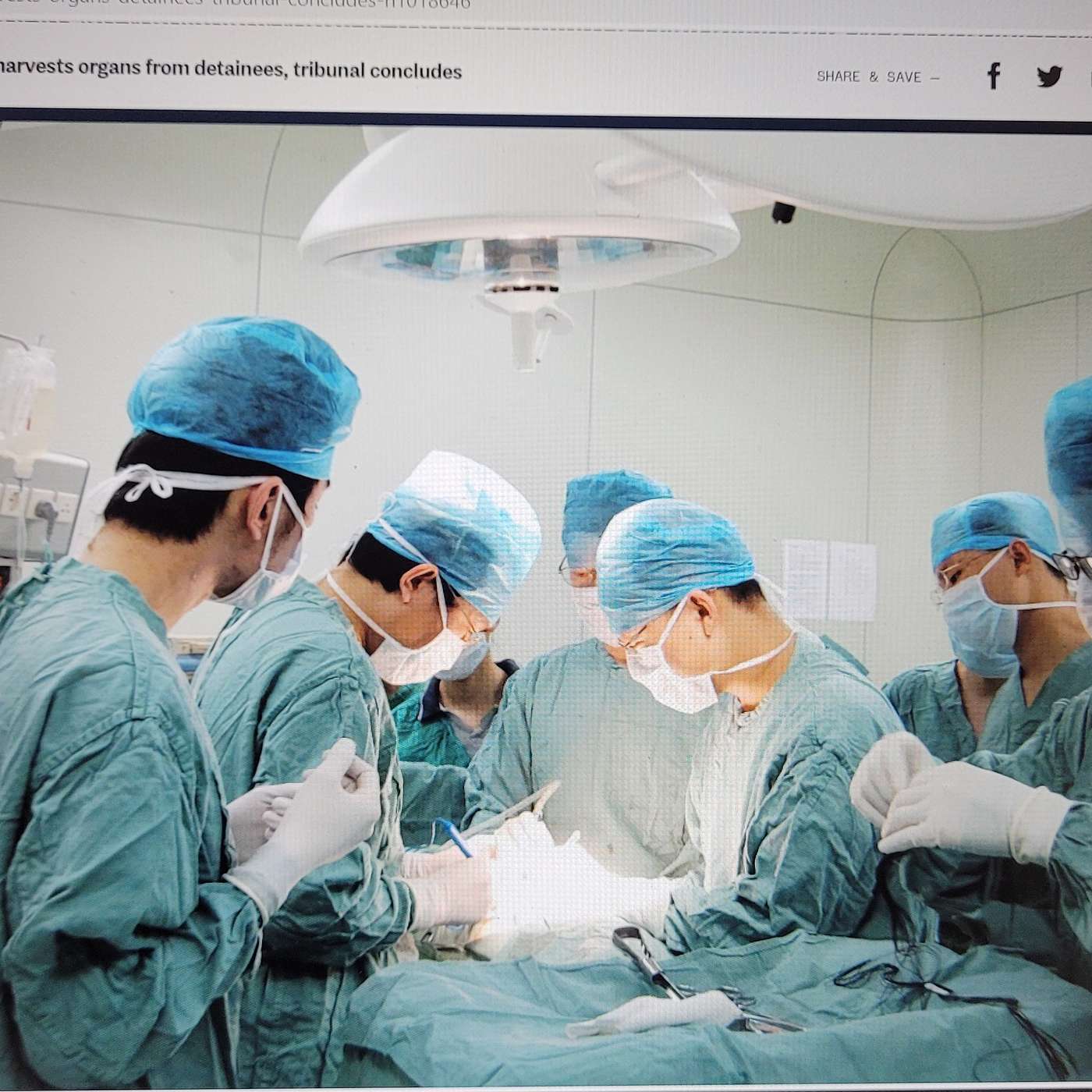 China is killing the Falon Gong and selling their organs!