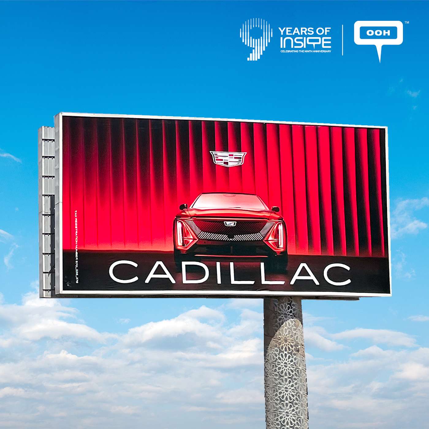 The Teaser Is Revealed: Cadillac's "Be Iconic" Campaign Brings a Luxurious Touch to OOH