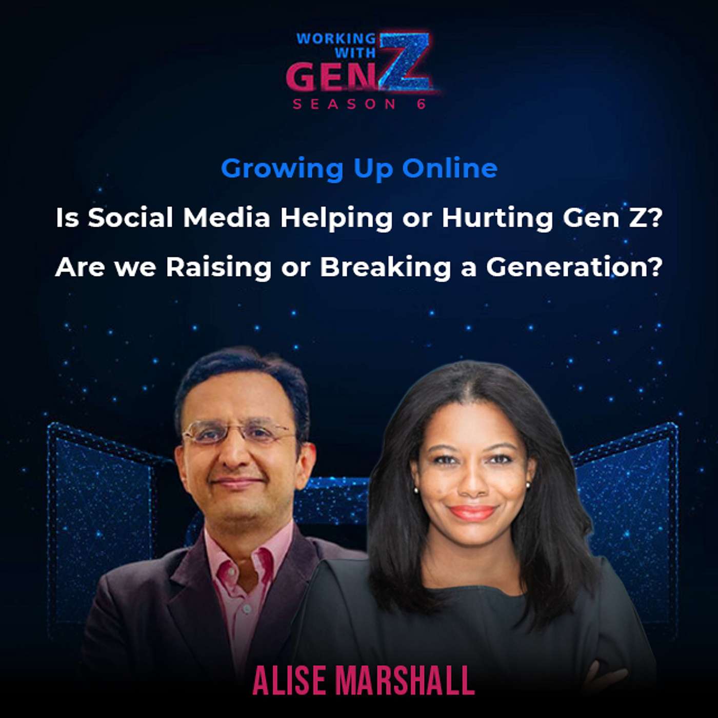 Growing Up Online – Is Social Media Helping or Hurting Gen Z? Are we Raising or Breaking a Generation? episode artwork