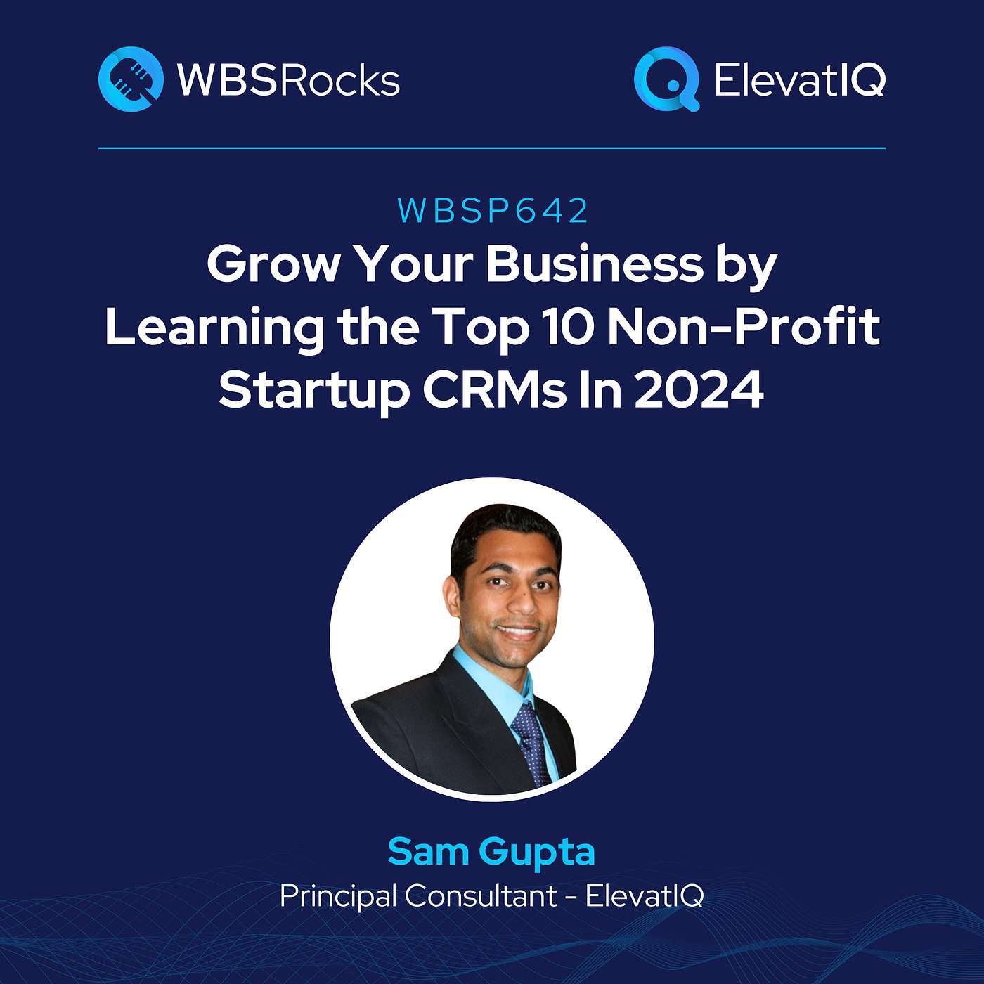 WBSP642: Grow Your Business by Learning the Top 10 Non-Profit Startup CRMs In 2024 w/ Sam Gupta