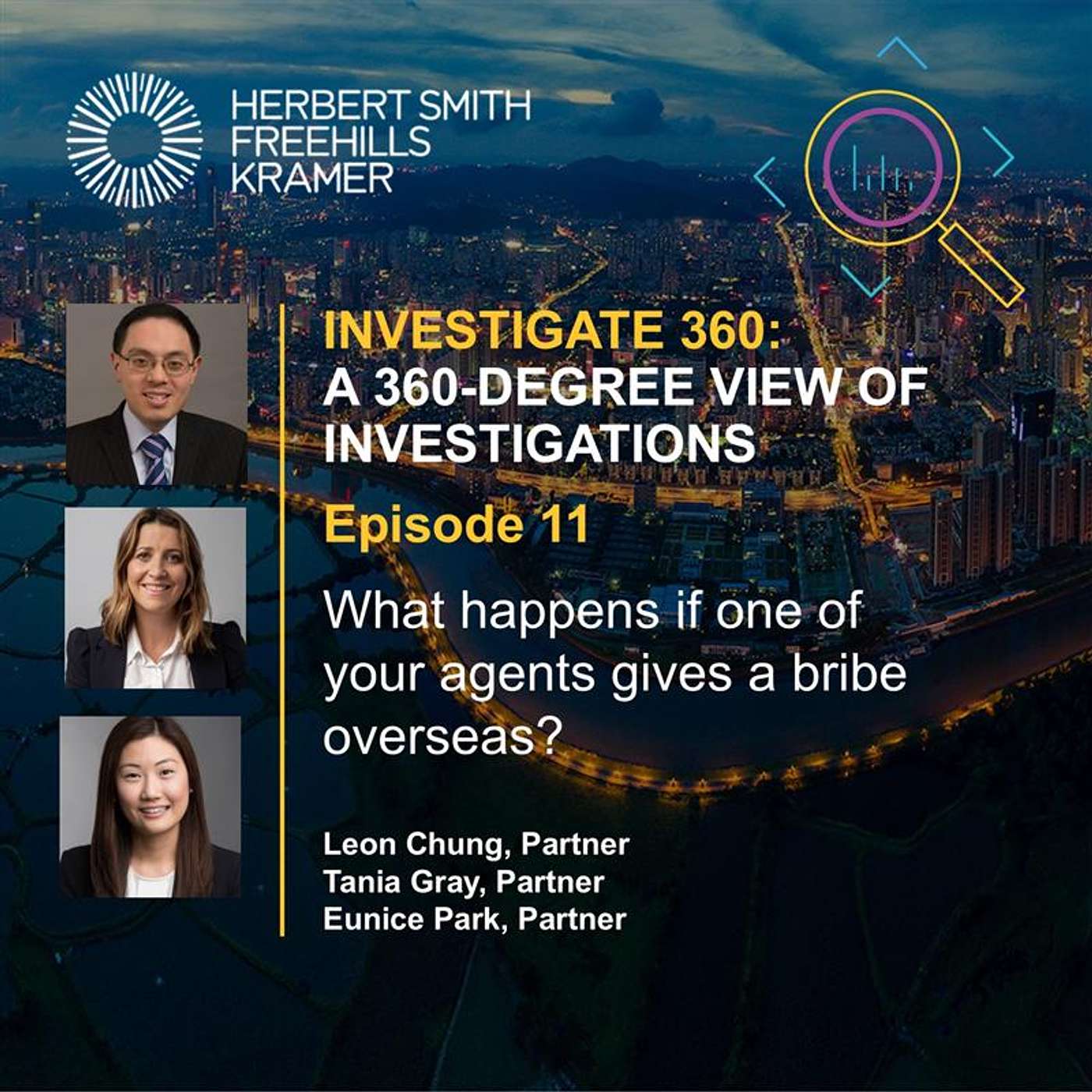 Investigate 360: EP11 – What happens if one of your agents gives a bribe overseas? episode artwork