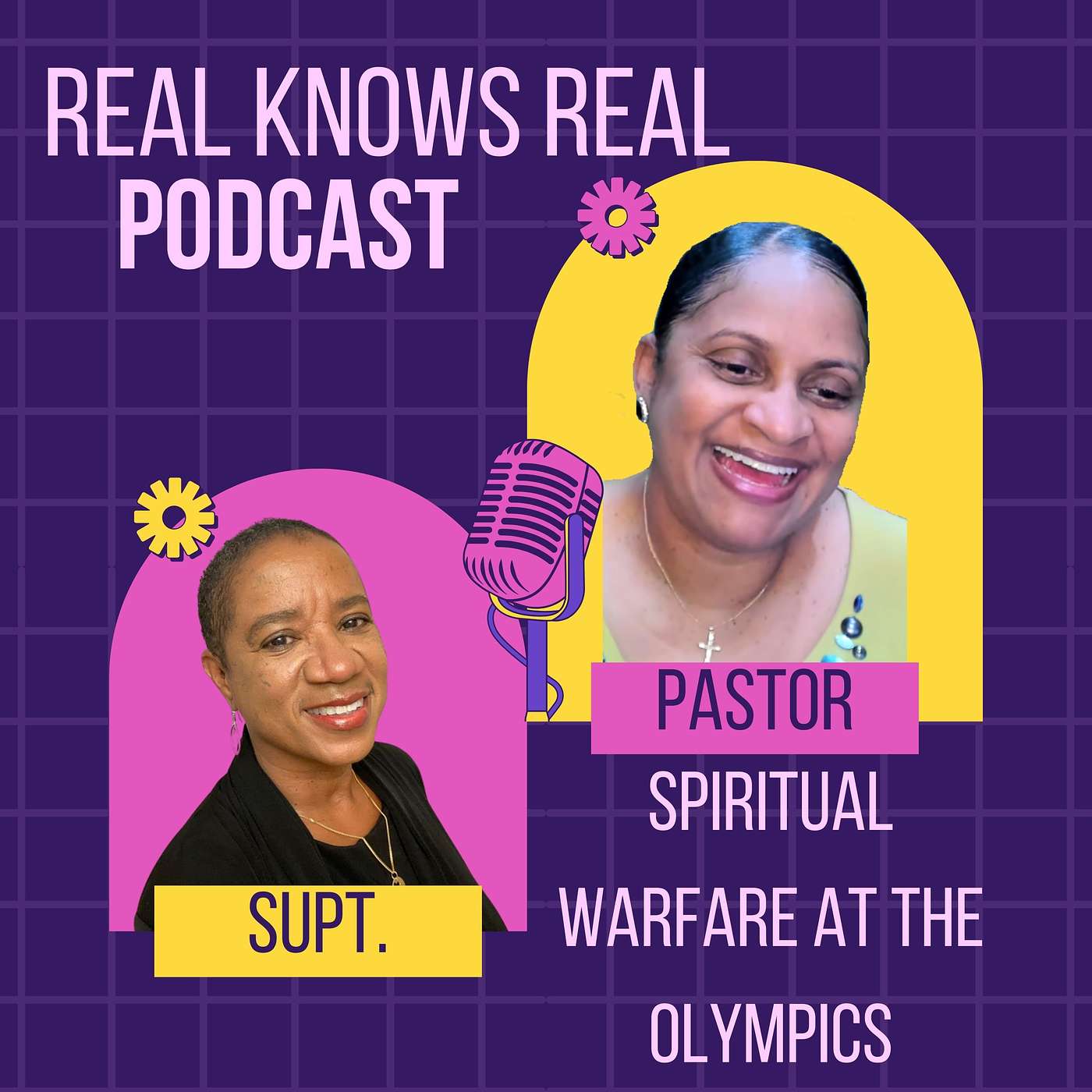 REAL KNOWS REAL - PASTOR & SUPT. - SPIRITUAL WARFARE AT THE OLYMPICS 2024