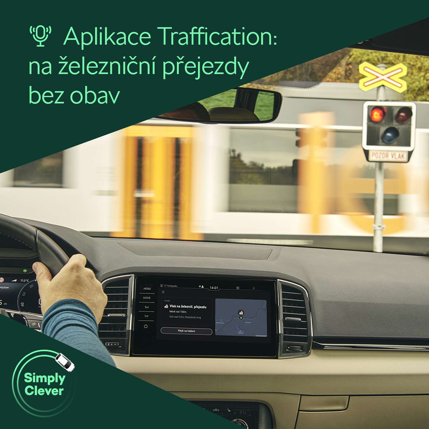 Na železniční přejezdy bez obav - s aplikací Traffication od Škoda Auto episode artwork