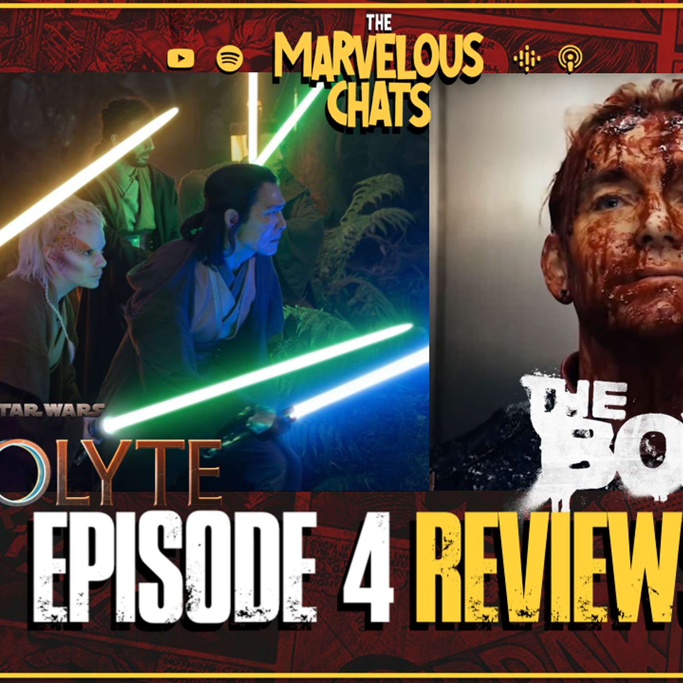 HOTD EP 1,The Acolyte EP 4 and The Boys EP 4 | Marvelous Chats EP 136