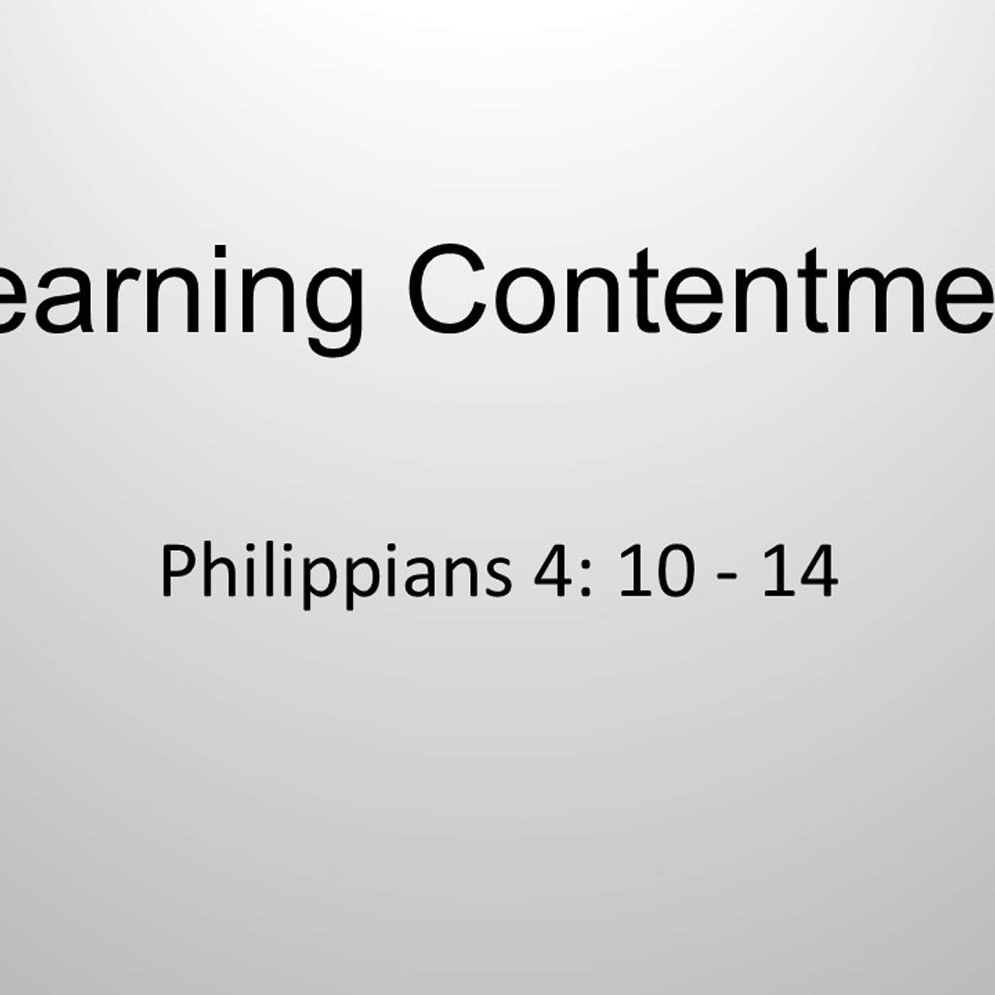 Learning Contentment episode artwork