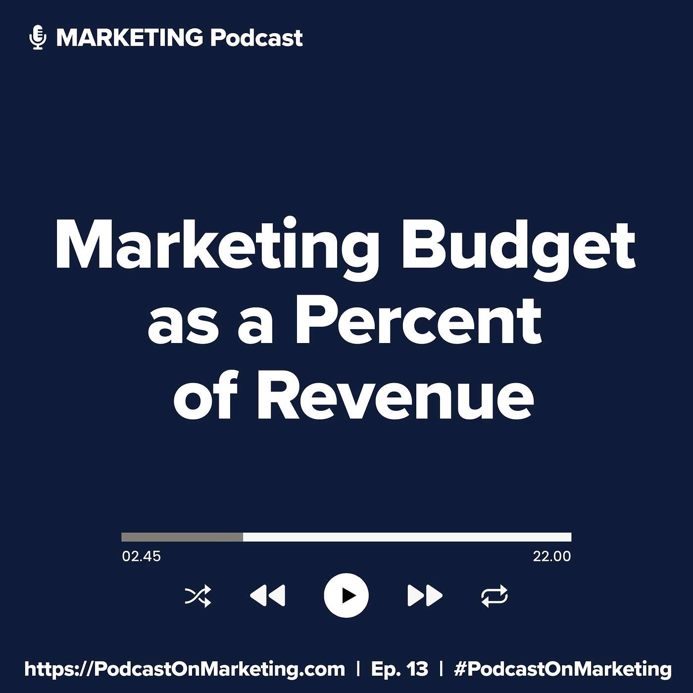 Marketing Budget as a Percent of Revenue