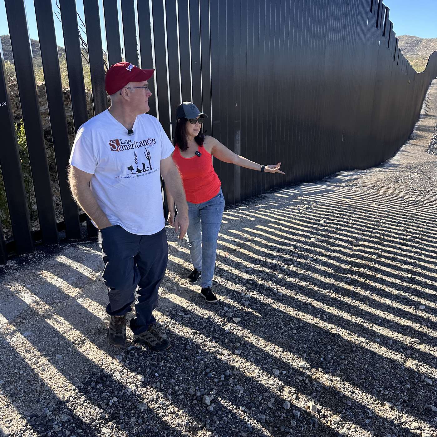Arizona pastors challenge U.S.-Mexico border politics with water and food episode artwork