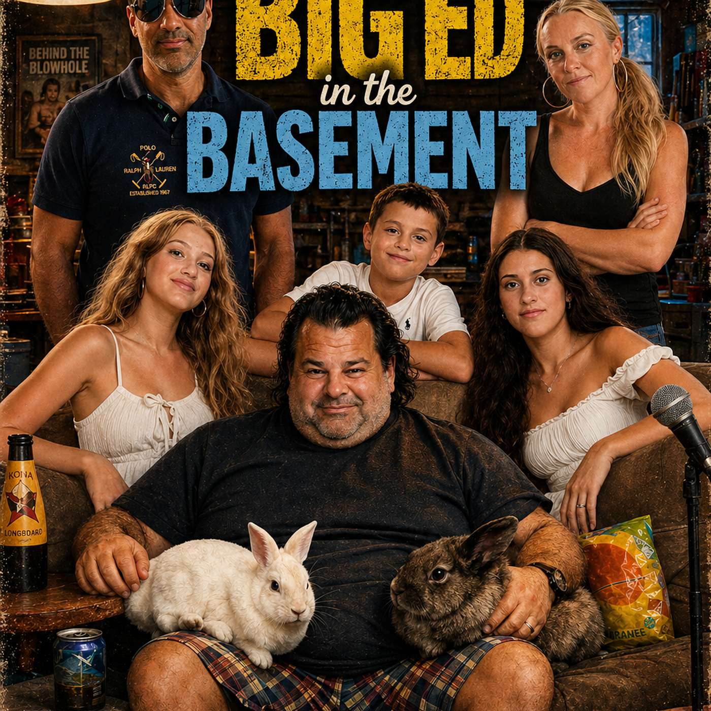 BIG ED IS MOVING IN THE BASEMENT