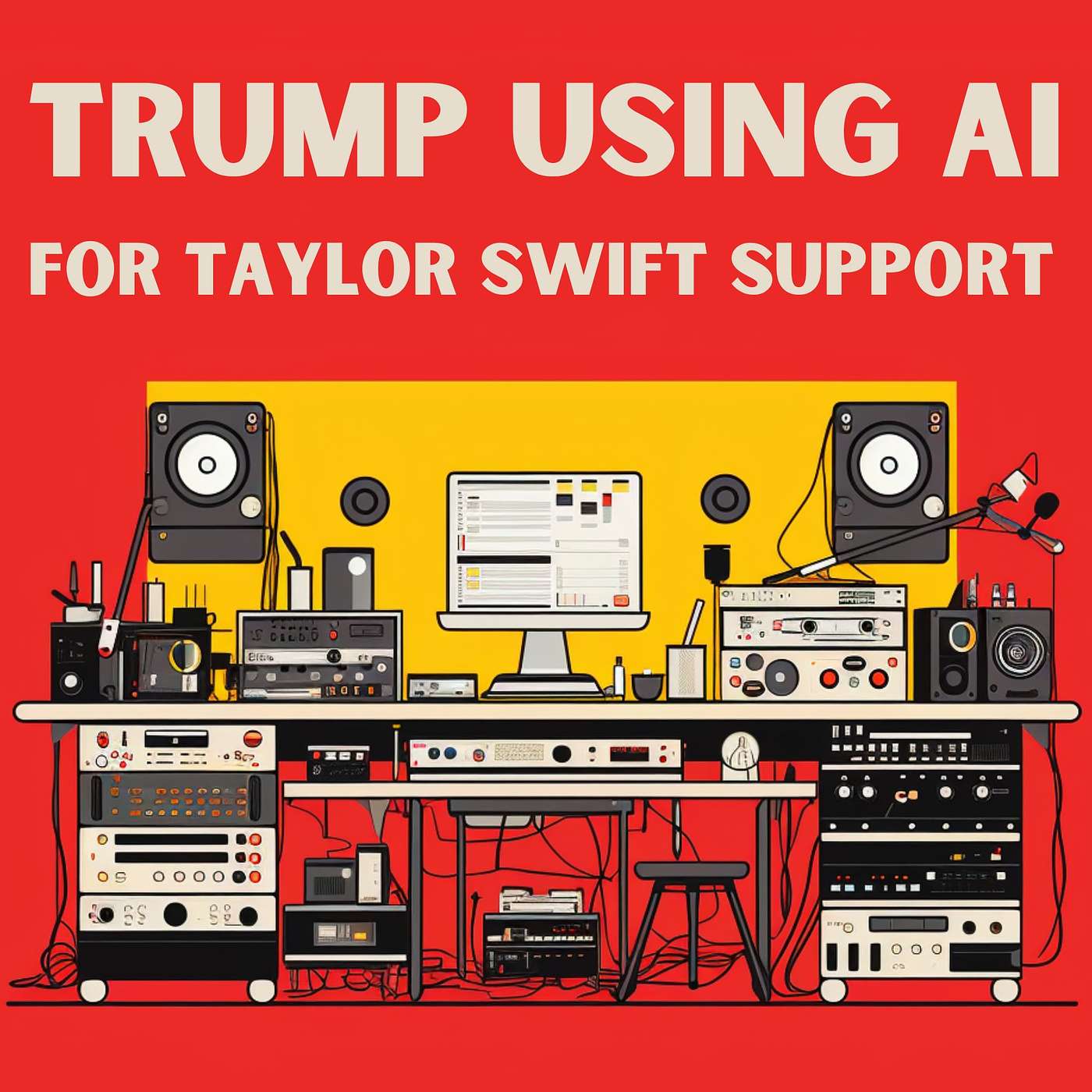 cover of episode Trump Using AI For Taylor Swift Support?