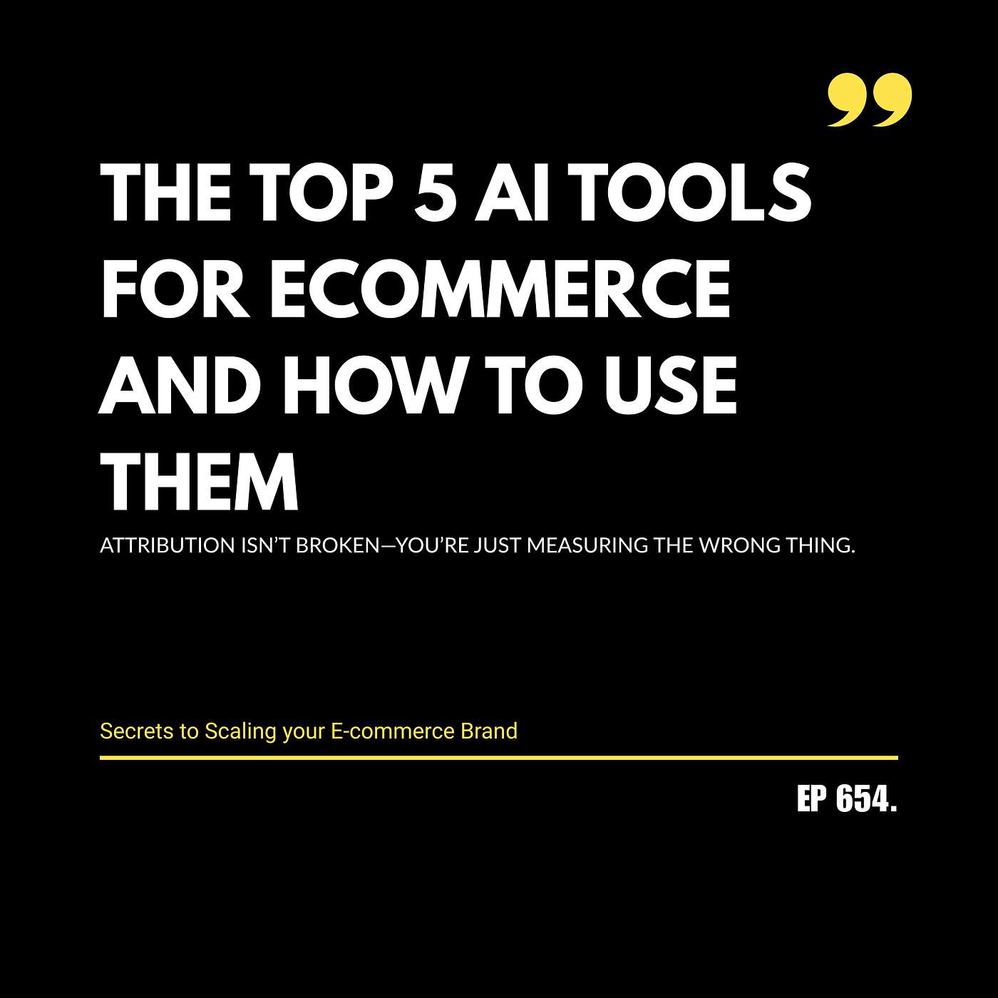 Secrets To Scaling Your Ecommerce Brand