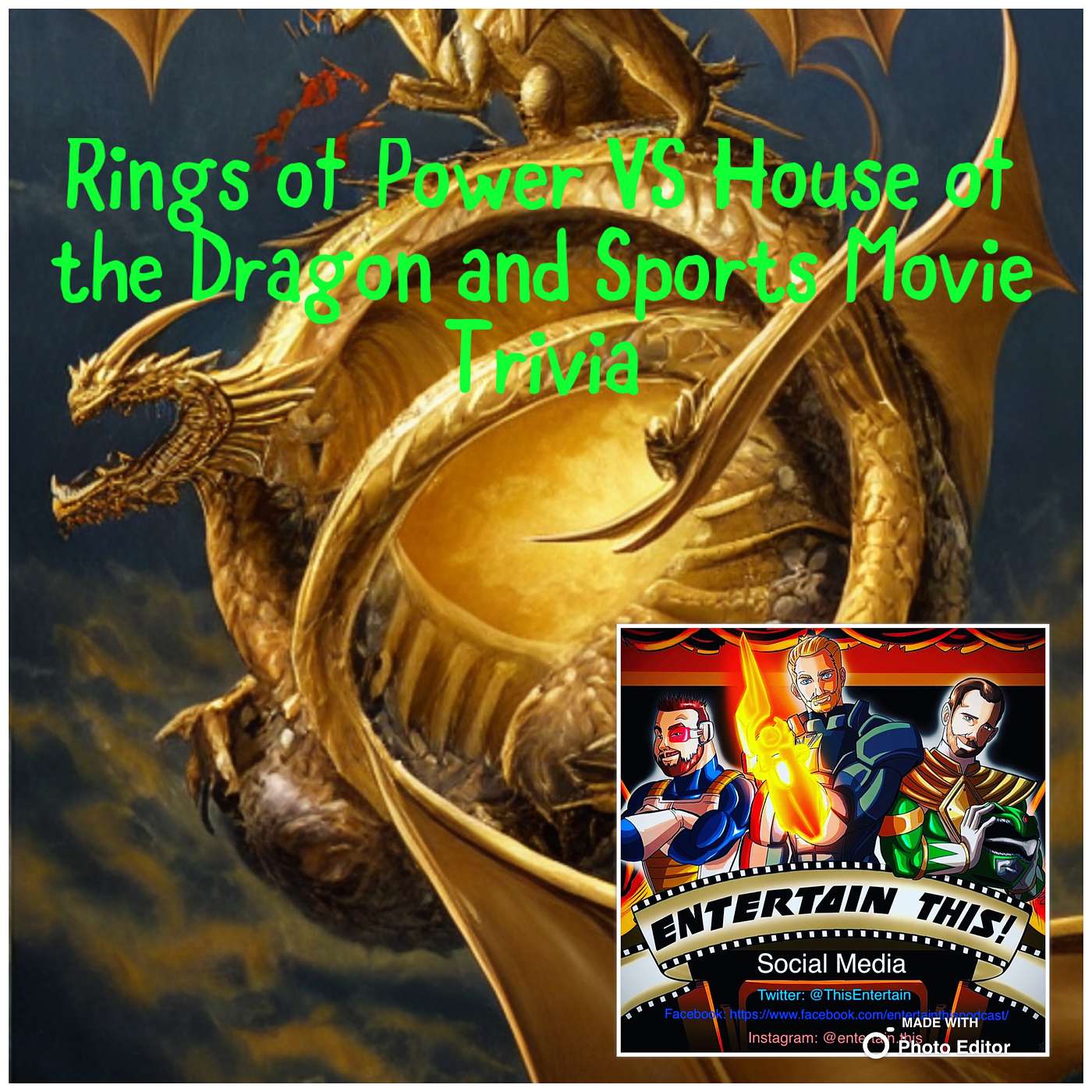 Rings of Power vs House of the Dragon and Sports Movie Trivia ep128