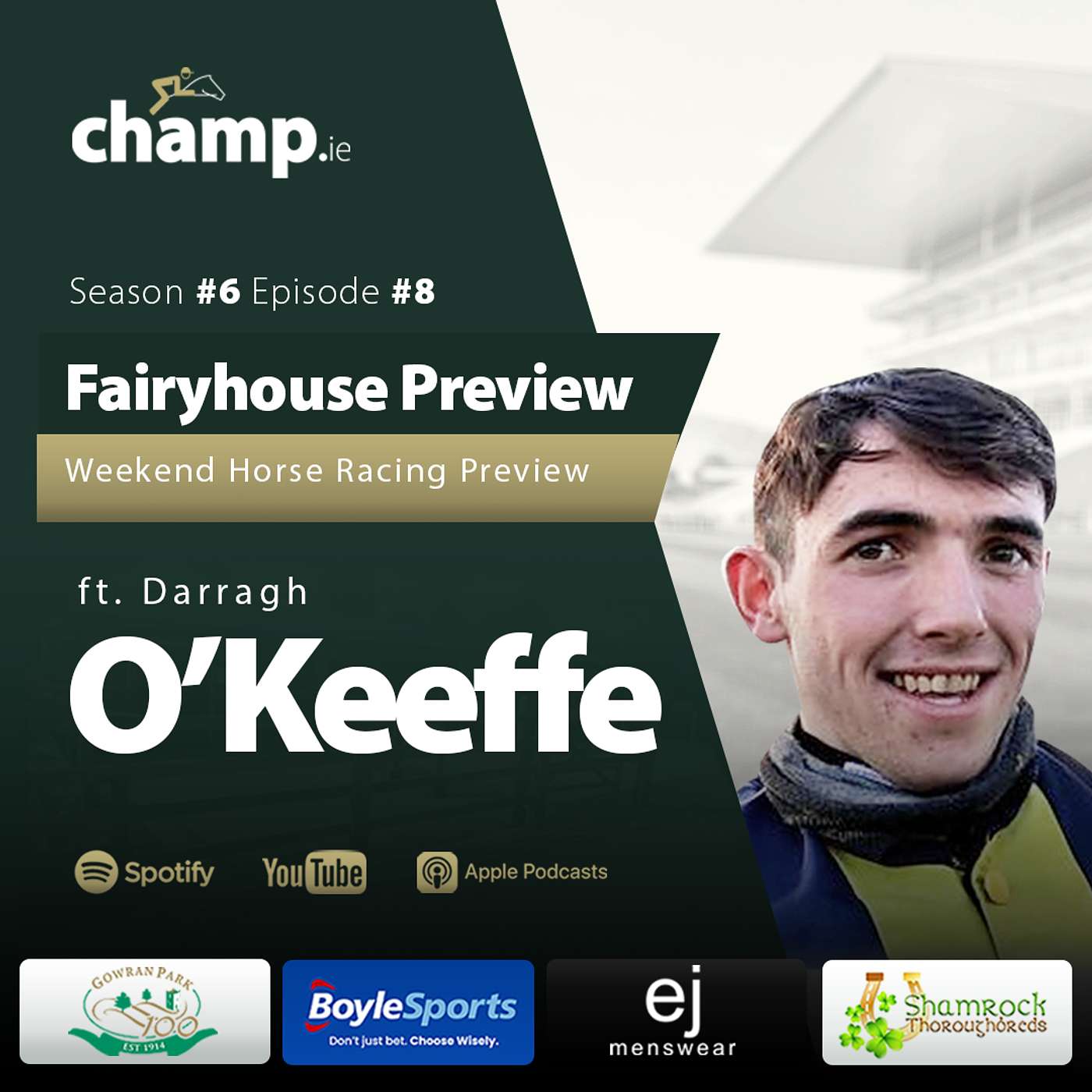 FAIRYHOUSE, NEWBURY & NEWCASTLE PREVIEW Ft. Darragh O'Keeffe ⭐ Weekend Horse Racing Tips 🏇