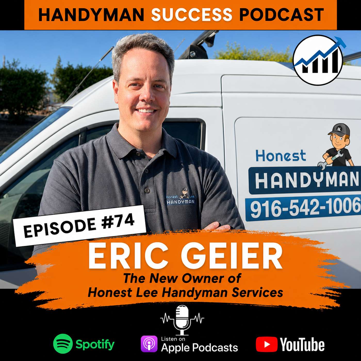 #74 The NEW Owner of Honest Lee Handyman Services episode artwork