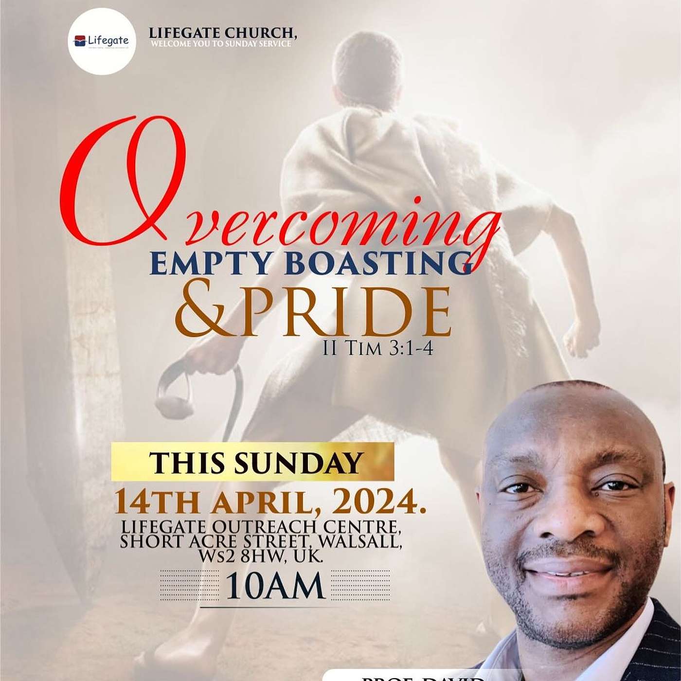 Overcoming Empty Boasting and Pride - Lifegate Church - 14.4.24 episode artwork