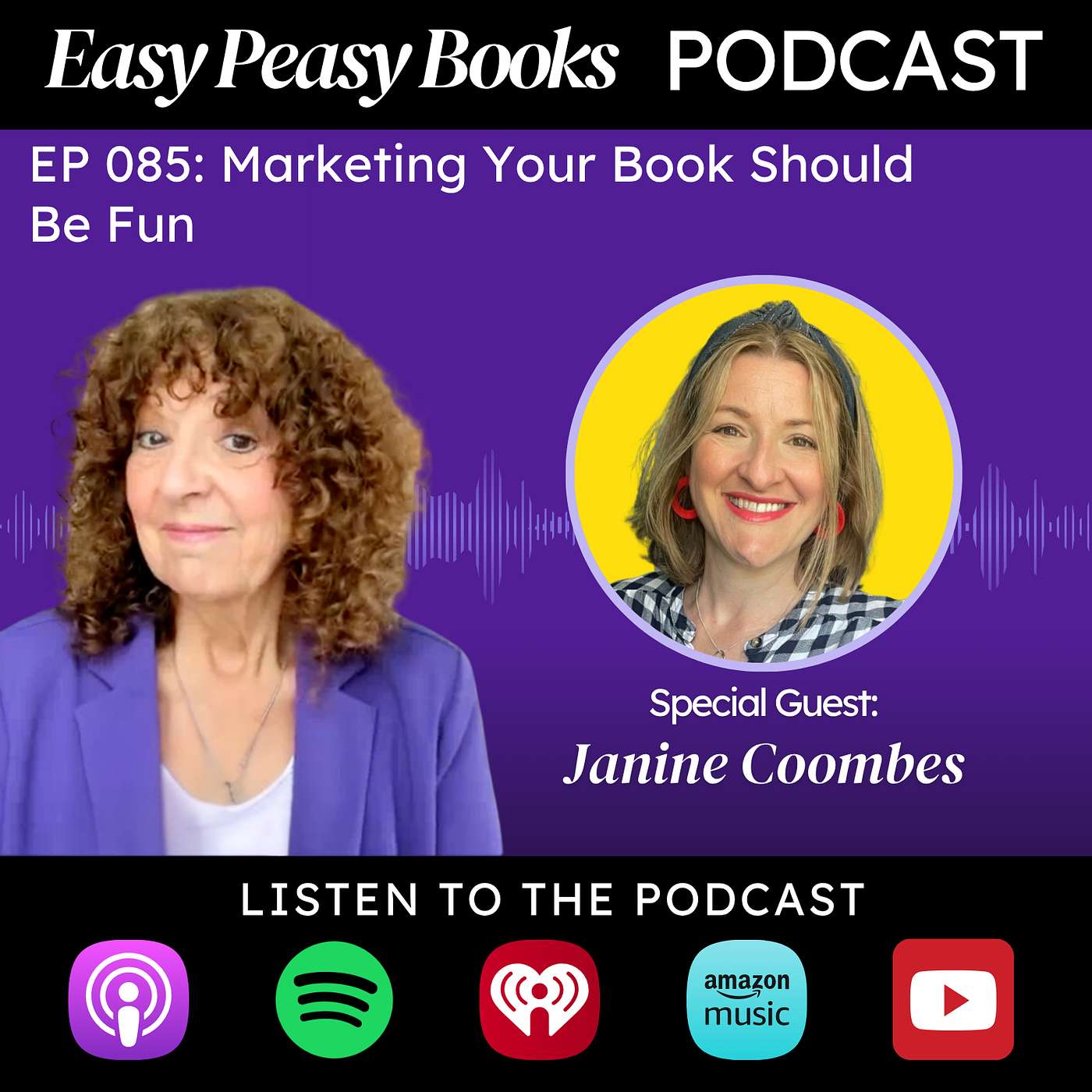 085: Marketing Your Book Should Be Fun with Janine Coombes