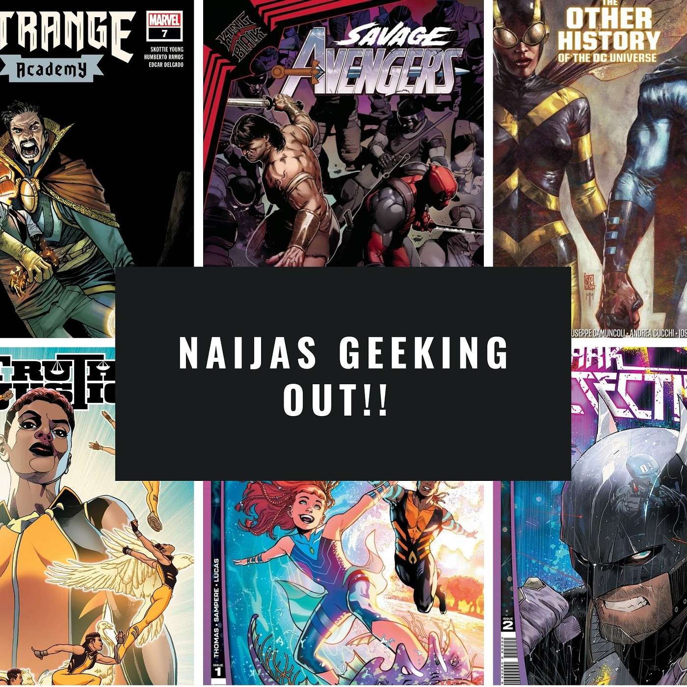 012 ...DC's Future State: Suicide Squad #1, Dark Detective #2, Other History of DC #2 and Strange Academy #7