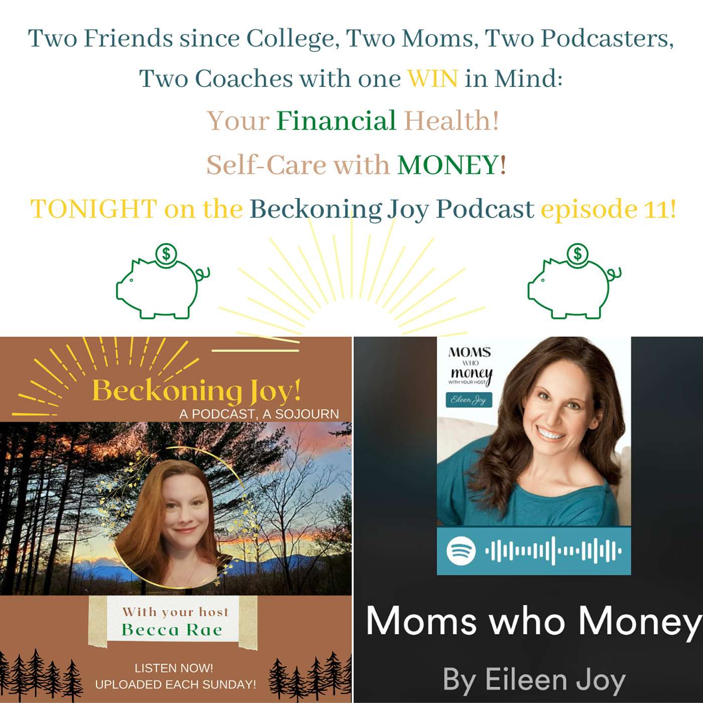 Mind your Money Self-Care: with Eileen Joy, Mompreneur & Money Coach