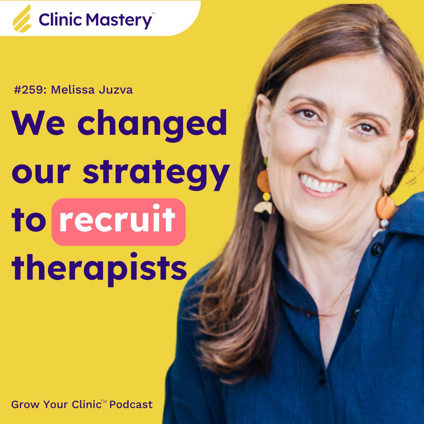 Melissa Juzva: recruitment & retention of therapists, vulnerability and more | GYC Podcast E259 episode artwork