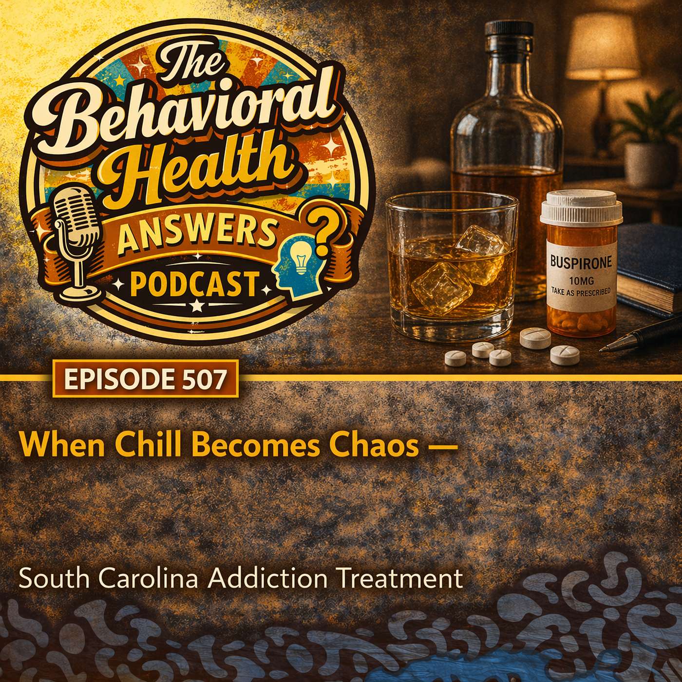 Episode 507: When Chill Becomes Chaos | South Carolina Addiction Treatment episode artwork