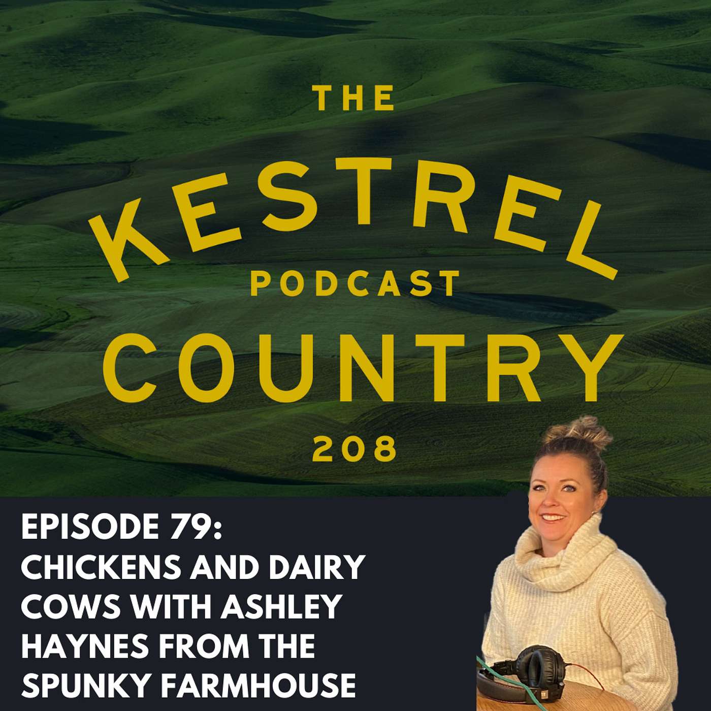 Talking Chickens and Dairy Cows with Ashley Haynes from The Spunky Farmhouse