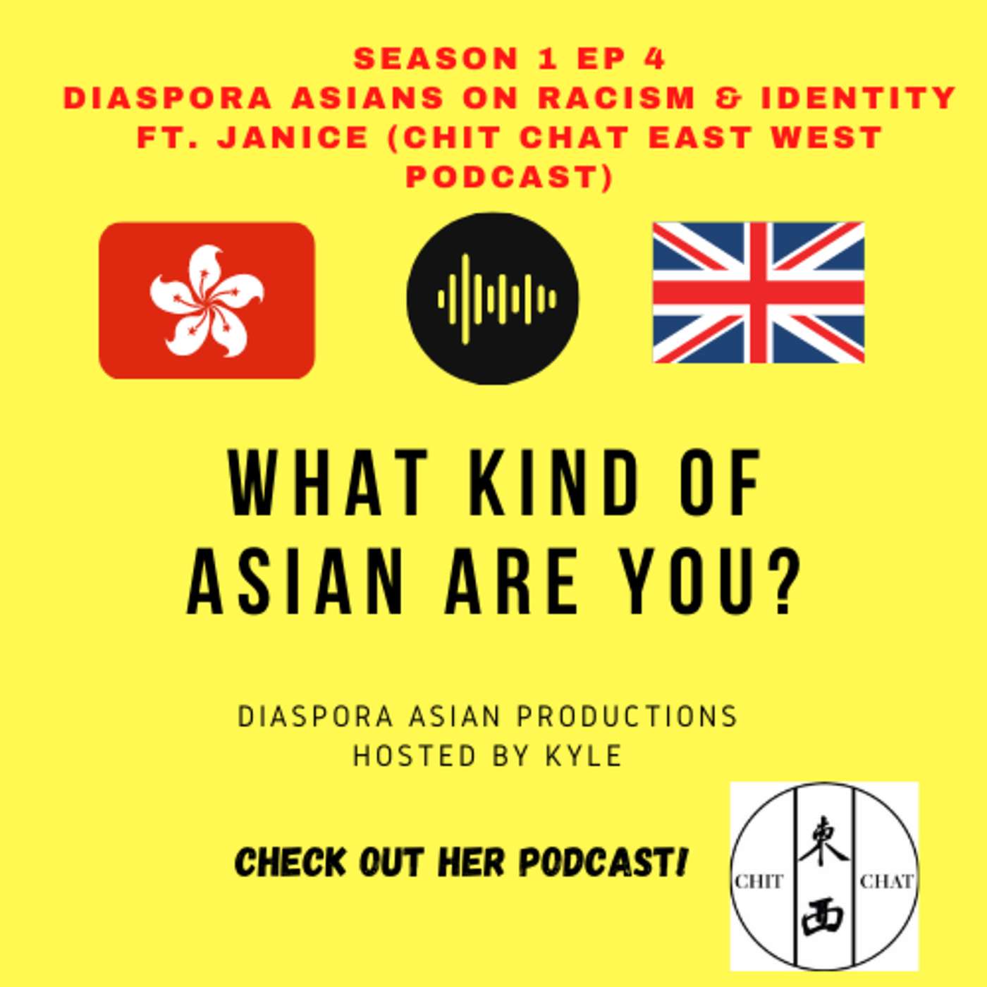 4－DIASPORA ASIANS ON RACISM AND IDENTITY FT. JANICE (CHIT CHAT EAST WEST) episode artwork