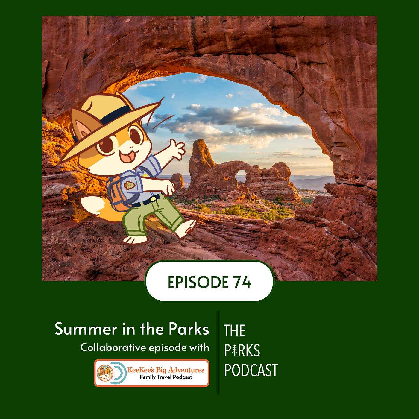 Summer in the Parks: A Collaborative Episode with KeeKee's Big Adventure (Episode 74) episode artwork