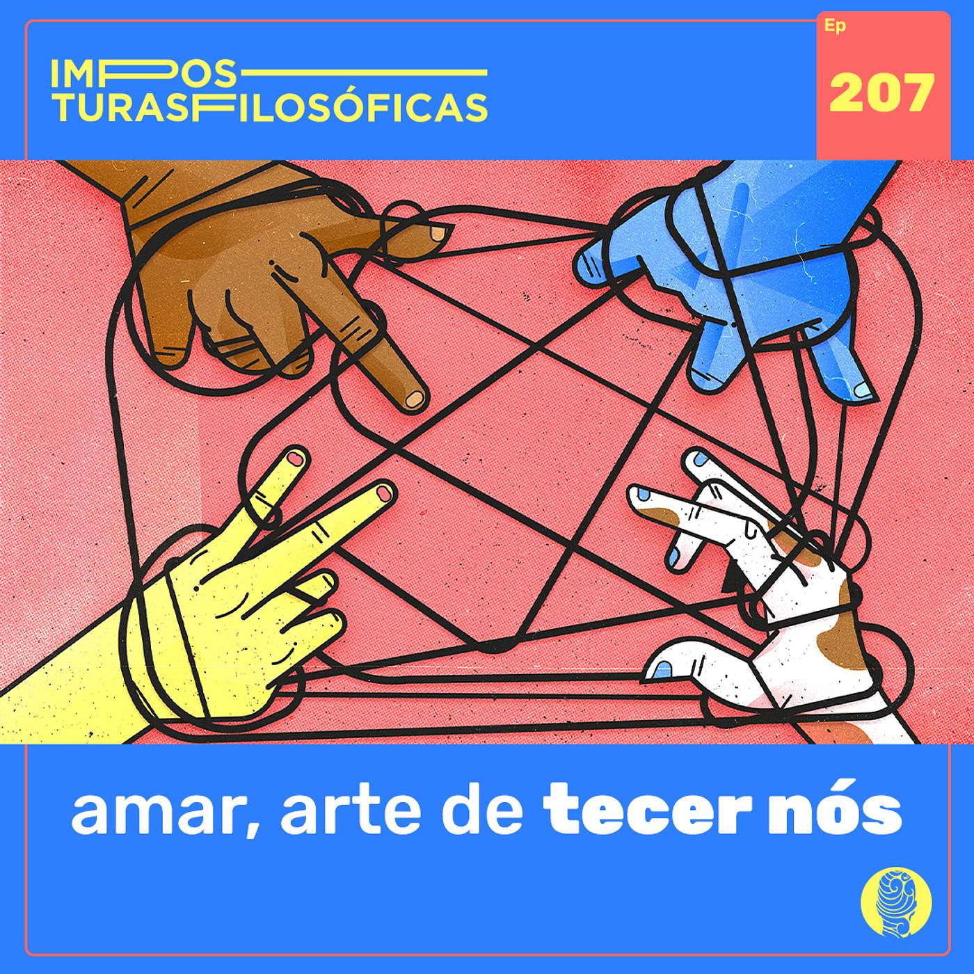 #207 amar, arte de tecer nós (com Rafaela Dornelas) | amor, anarquia relacional, confiança episode artwork