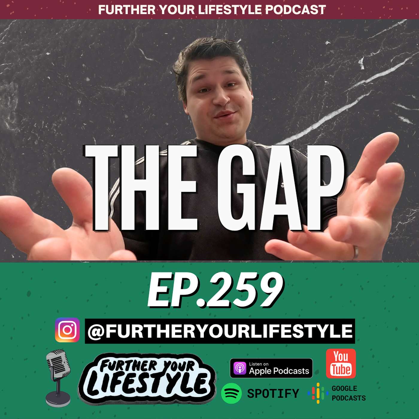 the GAP between Decision and Action... | EP. 259 | Further Your Lifestyle Podcast