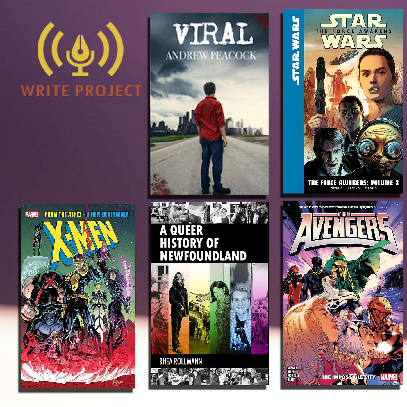 NLBA Winner ANDREW PEACOCK -- and eight other incredible authors -- reveal how they deal with bad reviews! | The Write Project episode artwork
