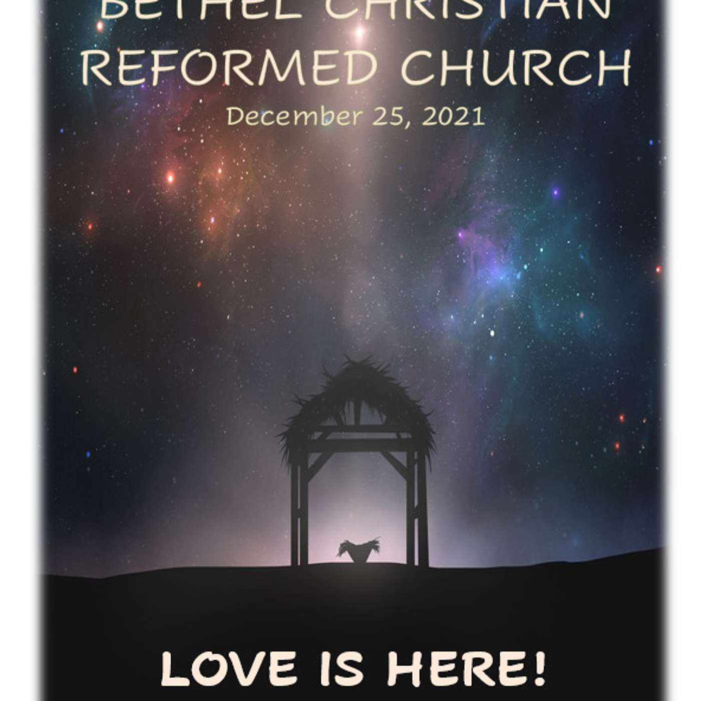 December 25/21  LOVE IS HERE episode artwork