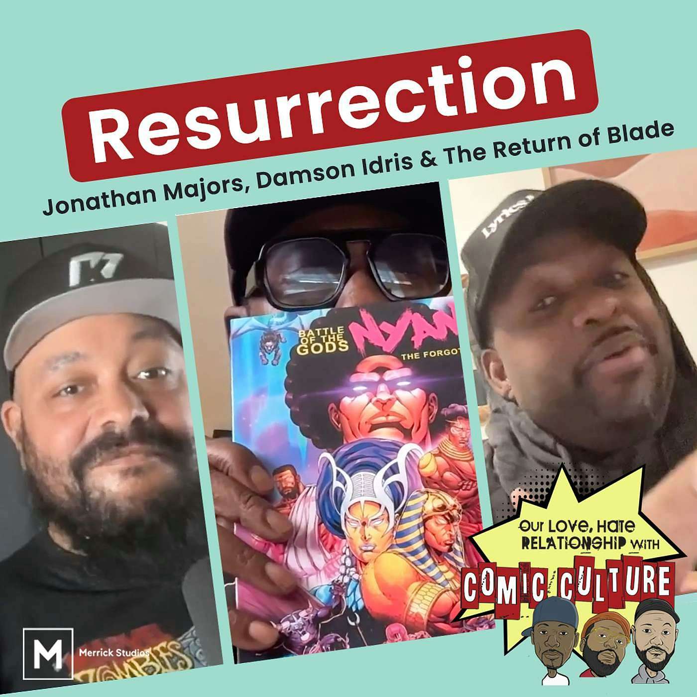 Resurrection: Jonathan Majors, Damson Idris & The Return of Blade episode artwork