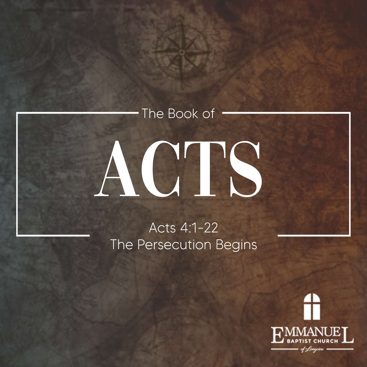 The Book of Acts: Acts 4:1-22 The Persecution Begins - Wednesday Bible Study 04/19/2023 - Pastor Bob Gray II episode artwork