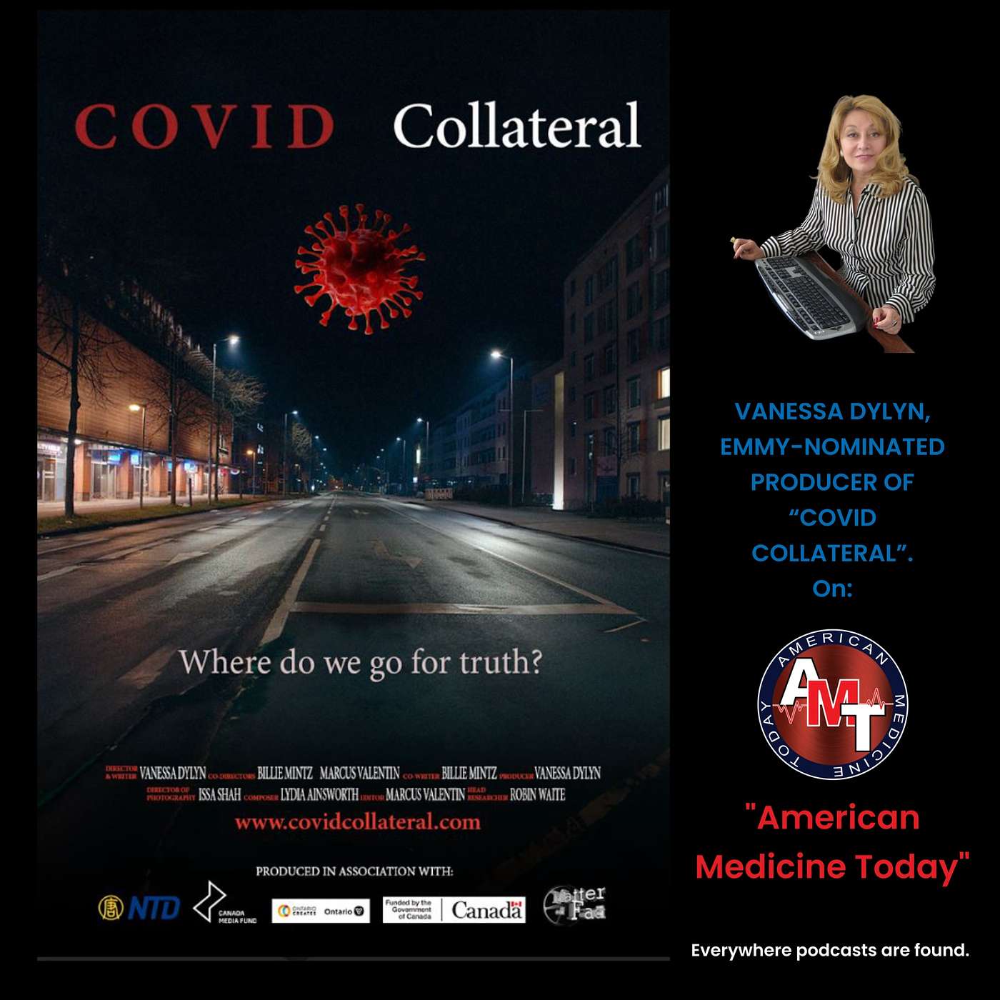 11/23/24 S11 E0275 - VANESSA DYLYN COVID COLLATERAL. episode artwork