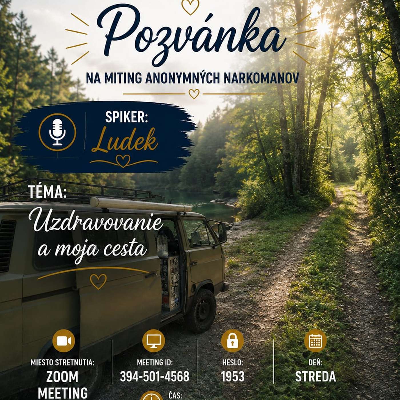 Uzdravovanie a moja cesta (Streda spiker) - Ludek - 24. 6. 2026 episode artwork