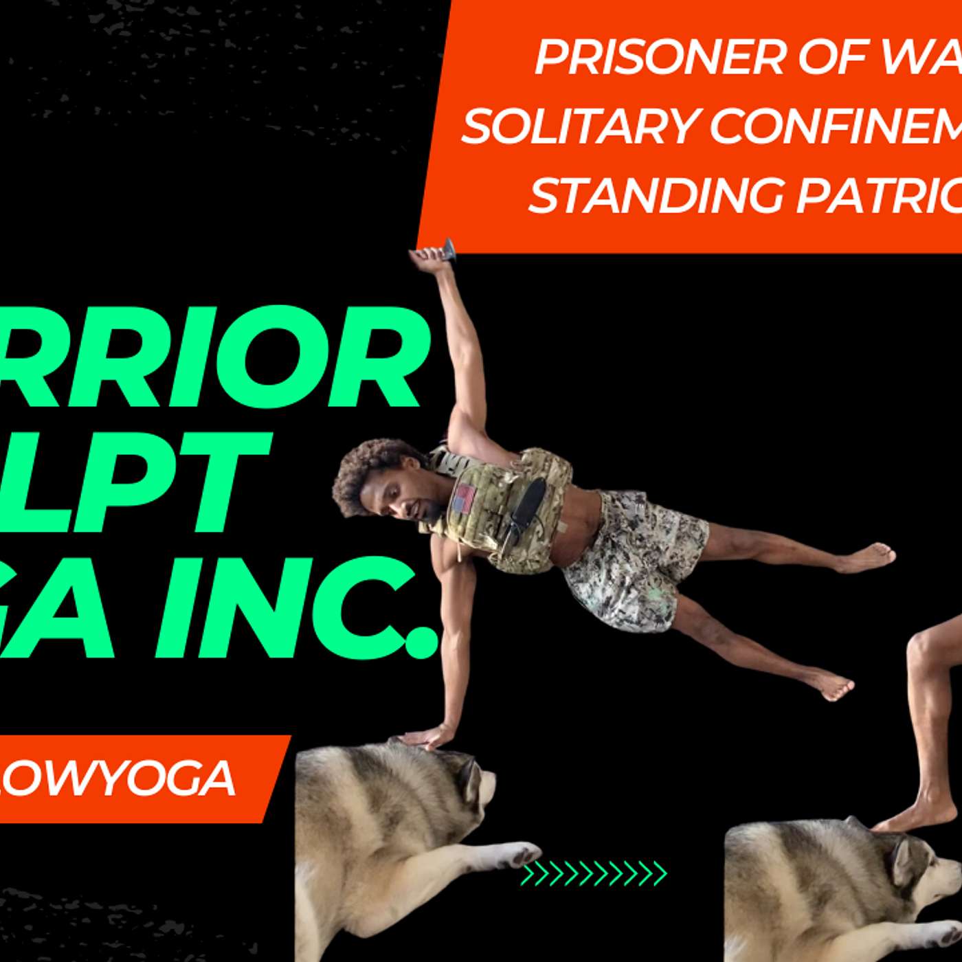 Standing Prisoner of War, Maxflowyoga Solitary Confinement vinyasa episode artwork
