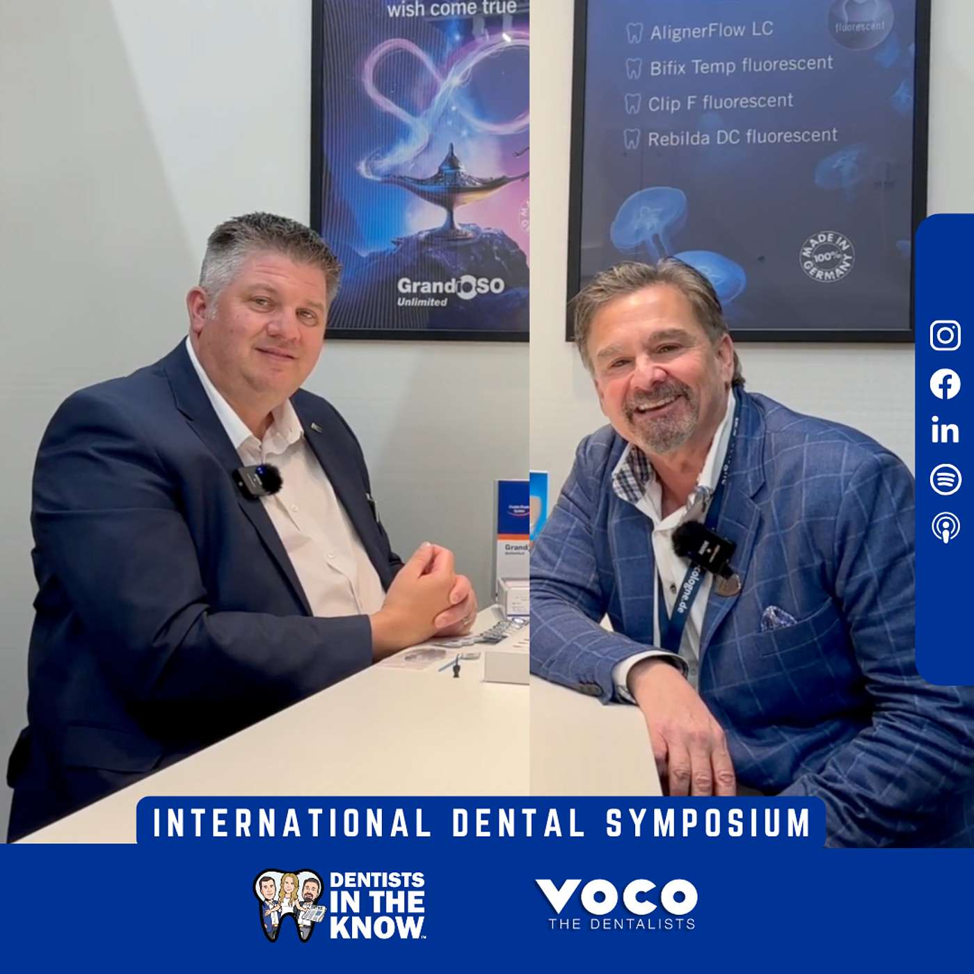 New Dental Products with Leif Ebert from VOCO at the International Dental Symposium