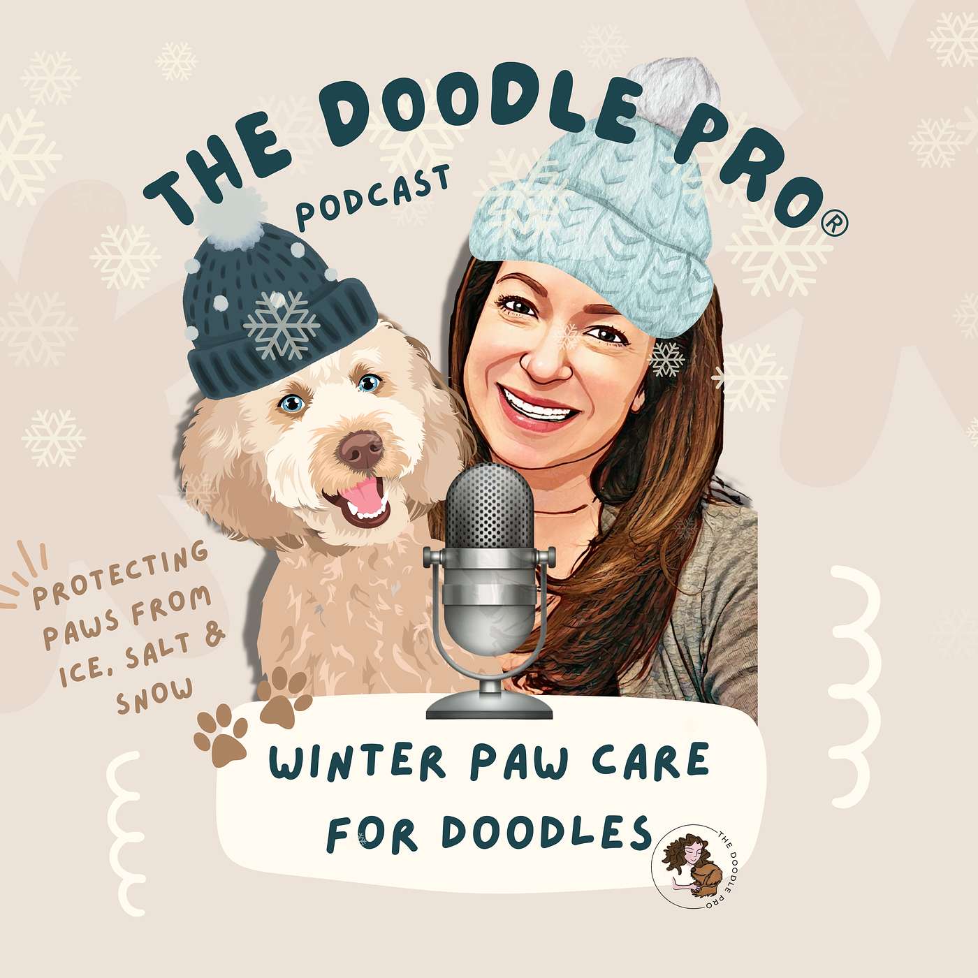 Too Cold to Walk? Winter Paw Care, Potty Breaks, and Indoor Calm for Doodles
