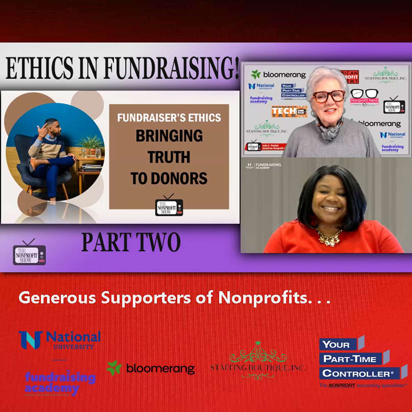 Ethics In Nonproft Fundraising - Part Two