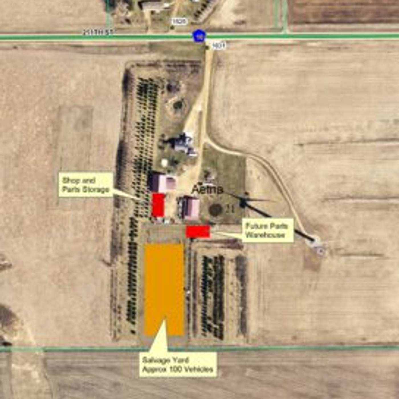 Auto salvage yard planned southwest of Ruthton episode artwork