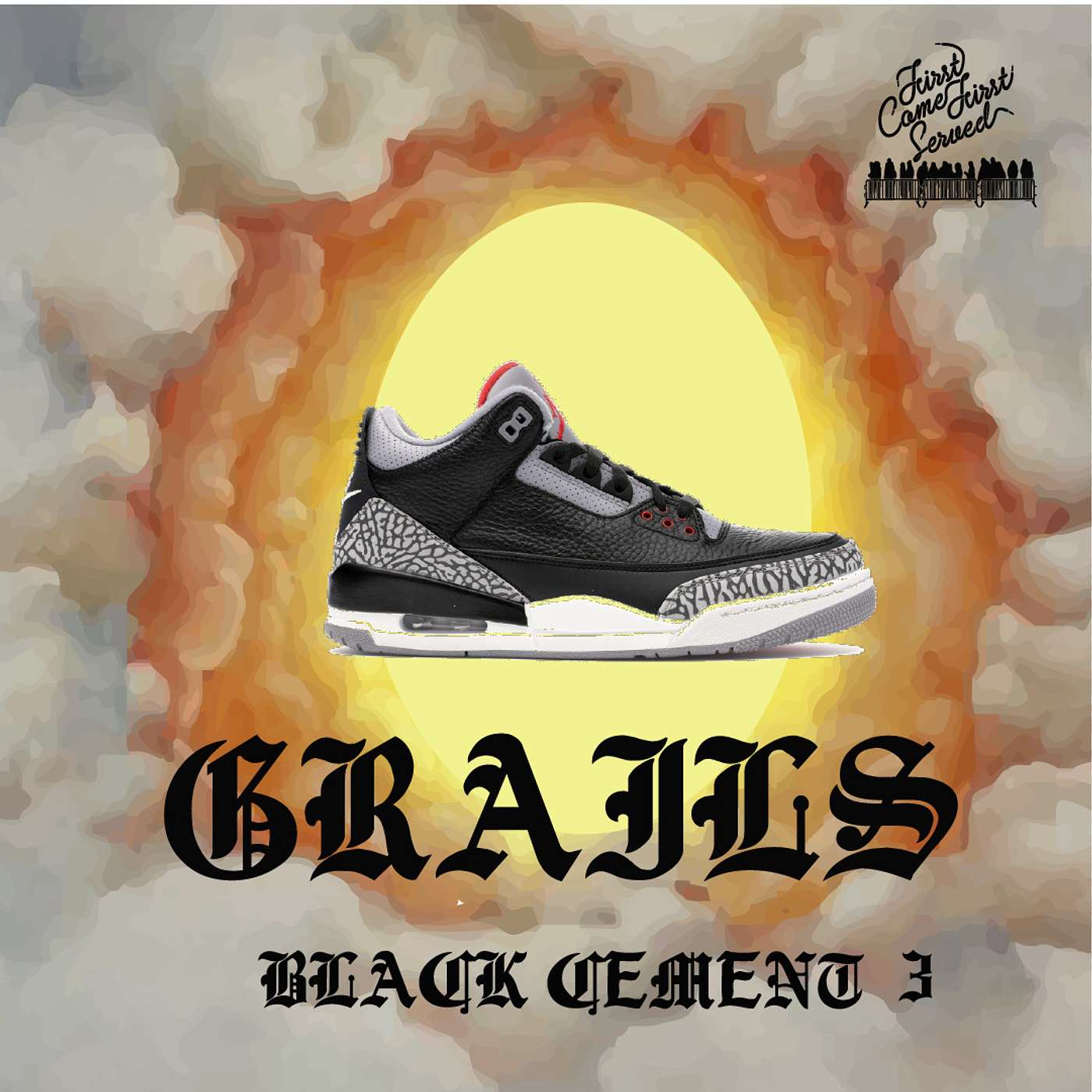 First Come First Served Grails Series: The Black Cement 3