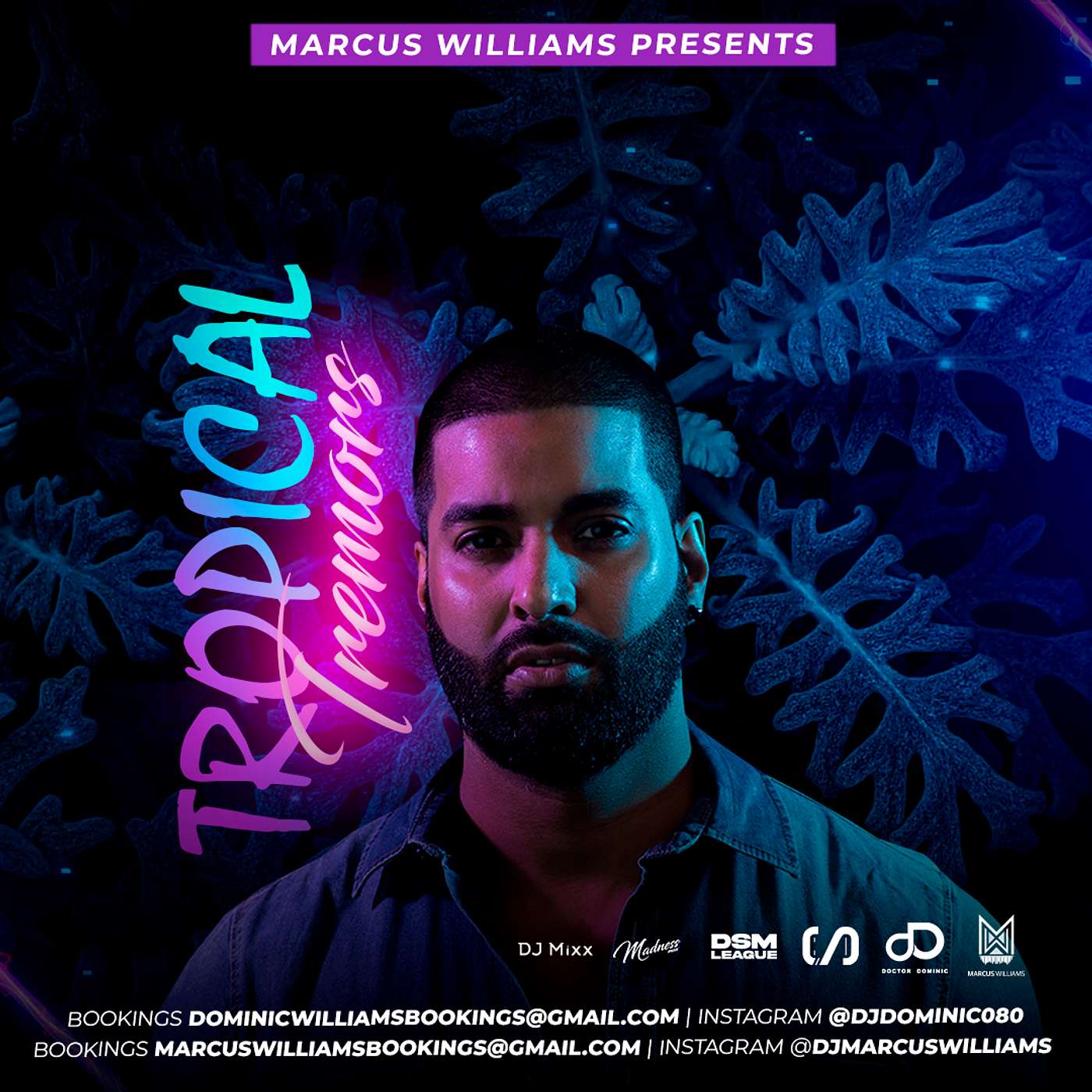 Tropical Tremors Vol. 1 (EDM Electricity) - Varioius Artists Mixed By Marcus Williams
