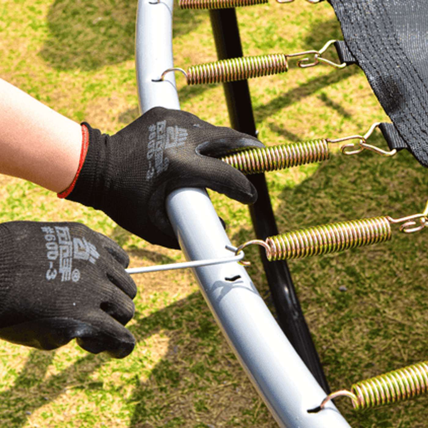 How to Correctly Assemble Trampoline Springs?