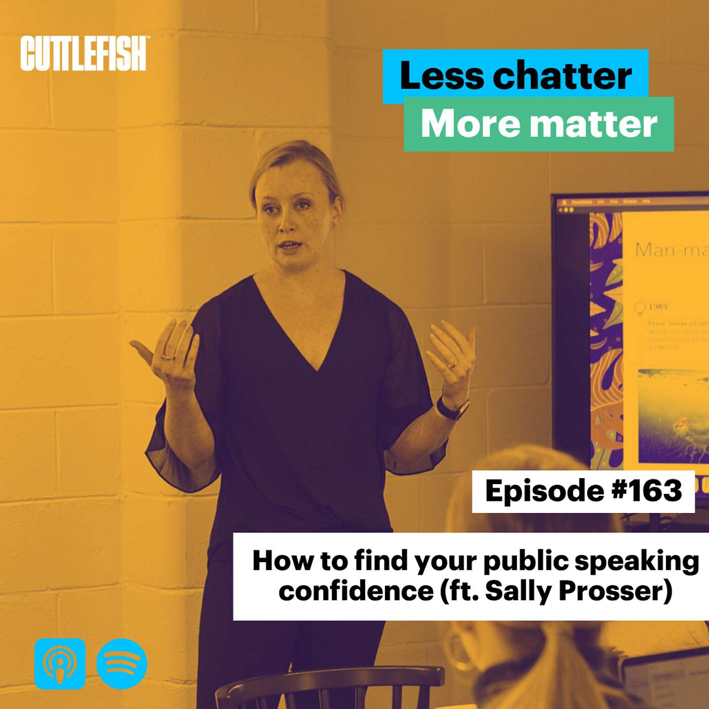 #163 How to find your public speaking confidence (ft. Sally Prosser)