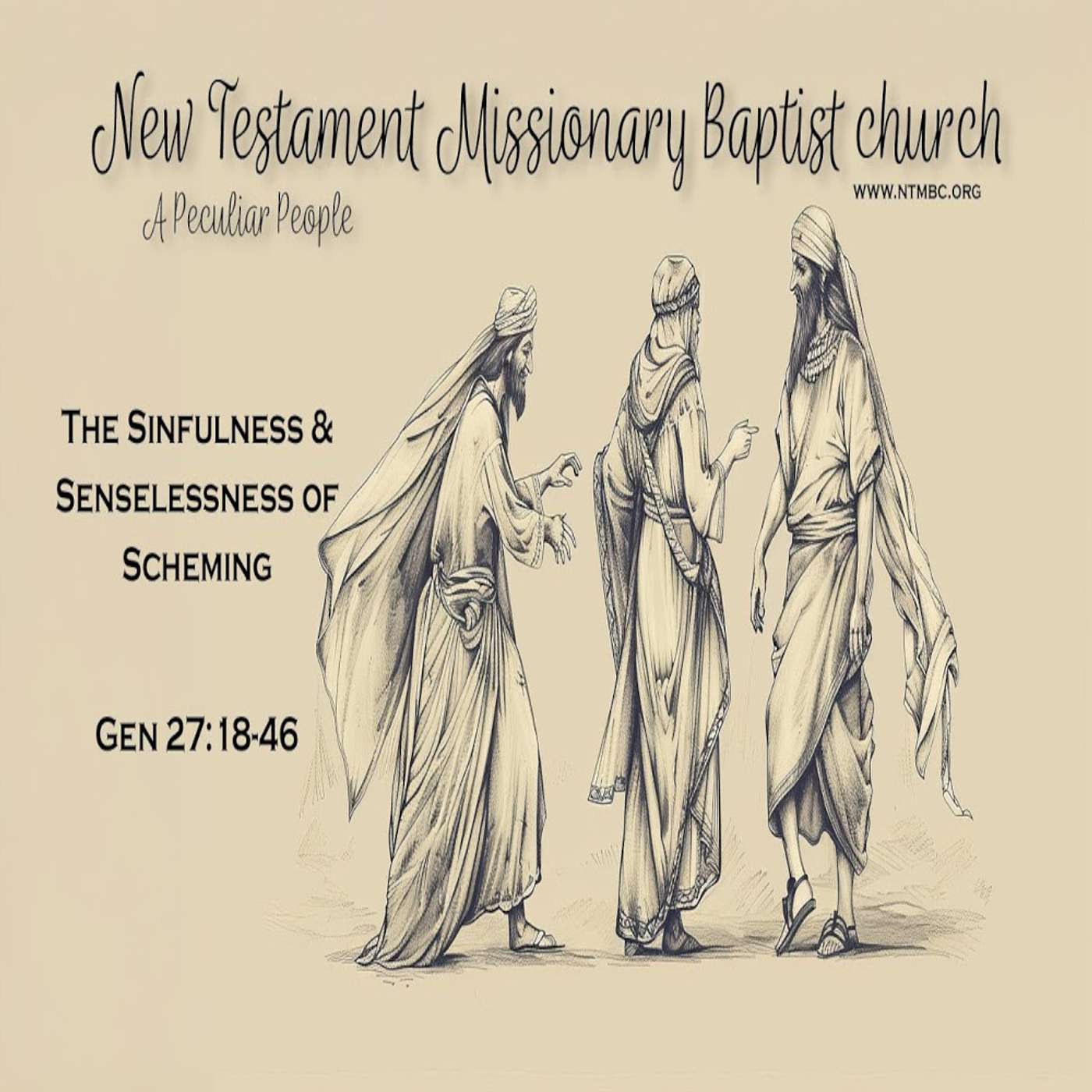 A Peculiar People: The Sinfulness & Senselessness of Scheming, Genesis 27:18-46 (Audio)