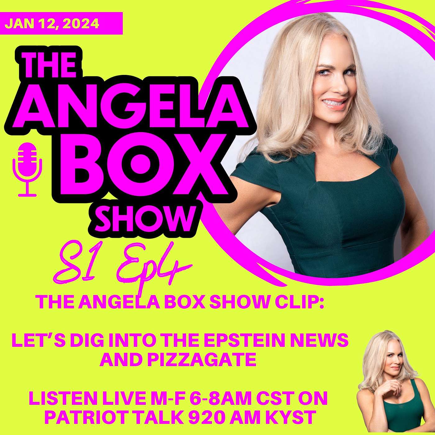 The Angela Box Show -- Epstein Files Released and Pizzagate is REAL