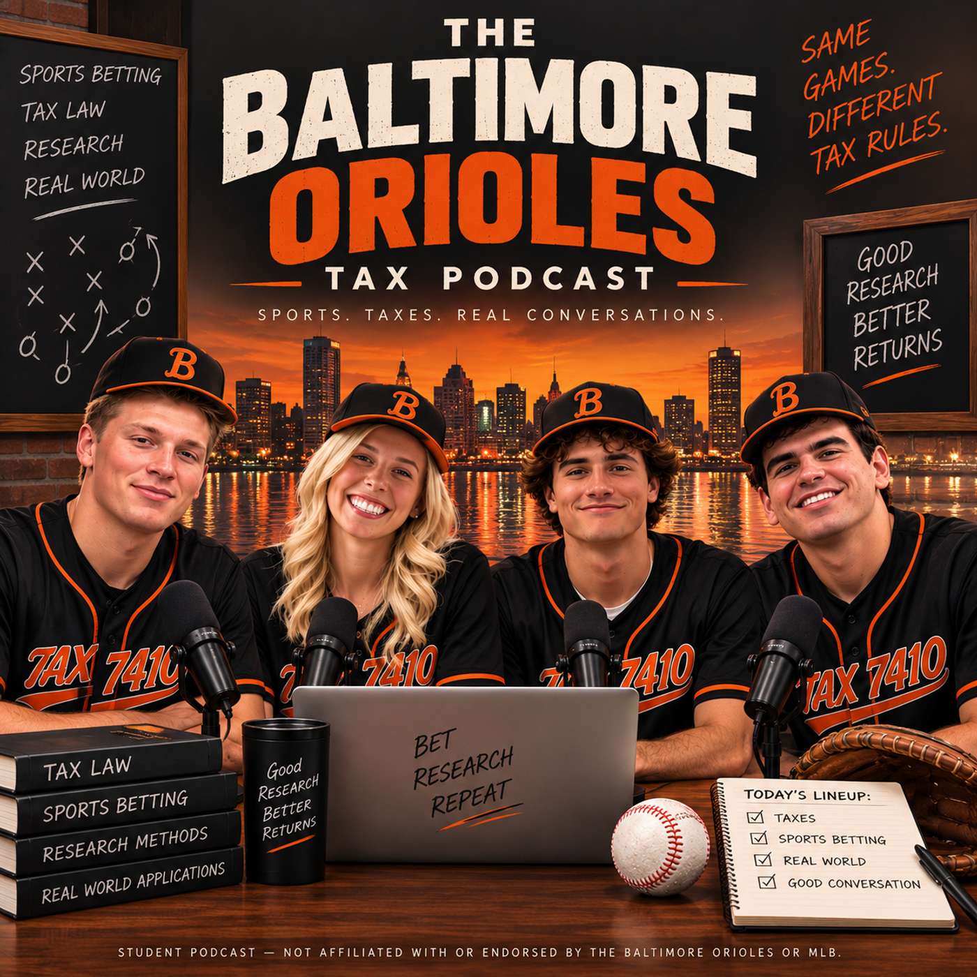 The Baltiomore Orioles Tax Podcast episode artwork