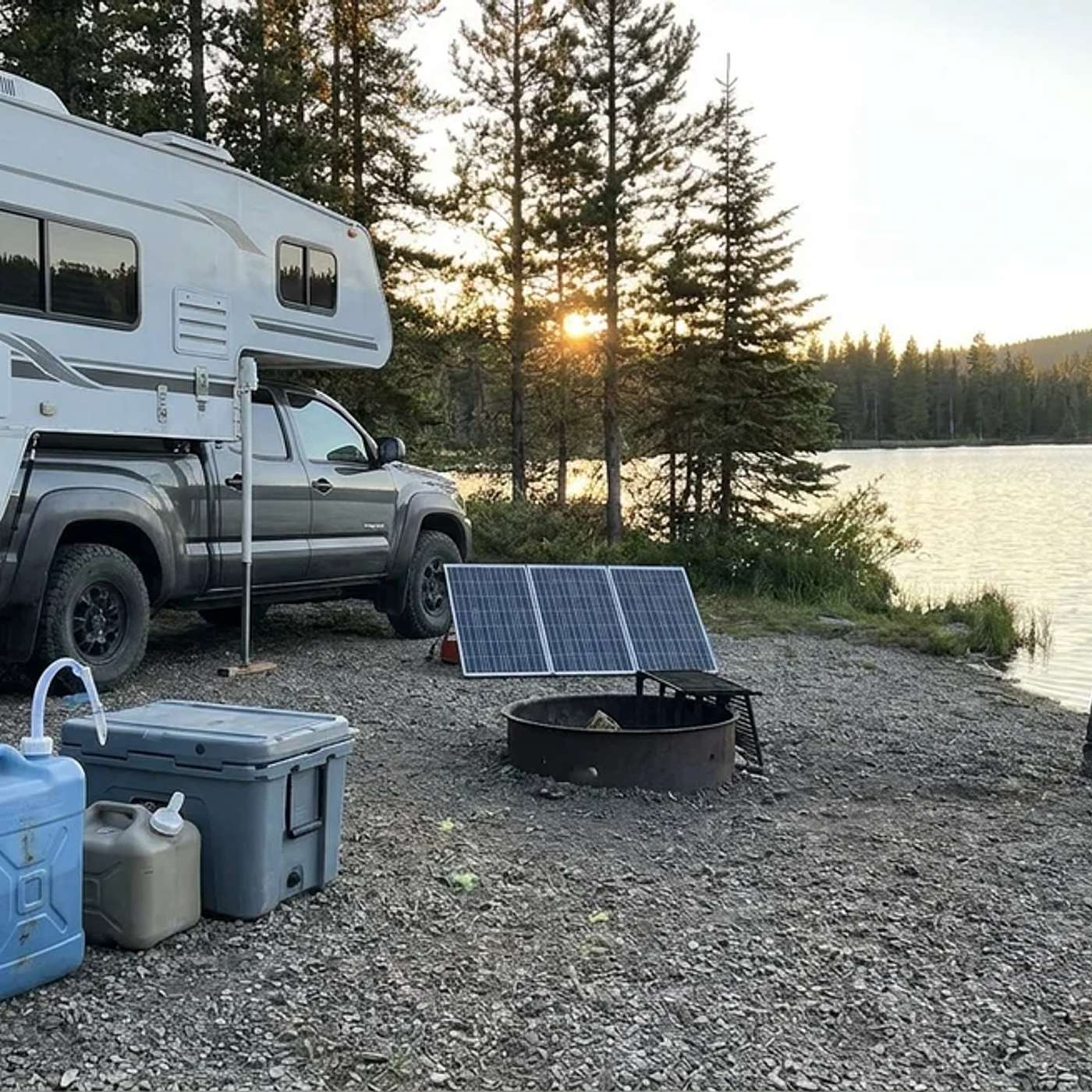 Multi-Week Lakeside Boondock Logistics: Resupply, Waste, and Water episode artwork