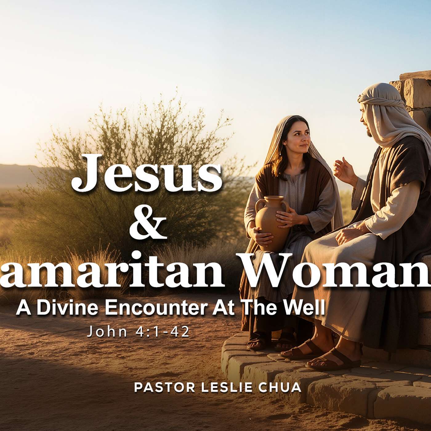 Jesus & The Samaritan Woman - A Divine Encounter At The Well By Ps Leslie Chua