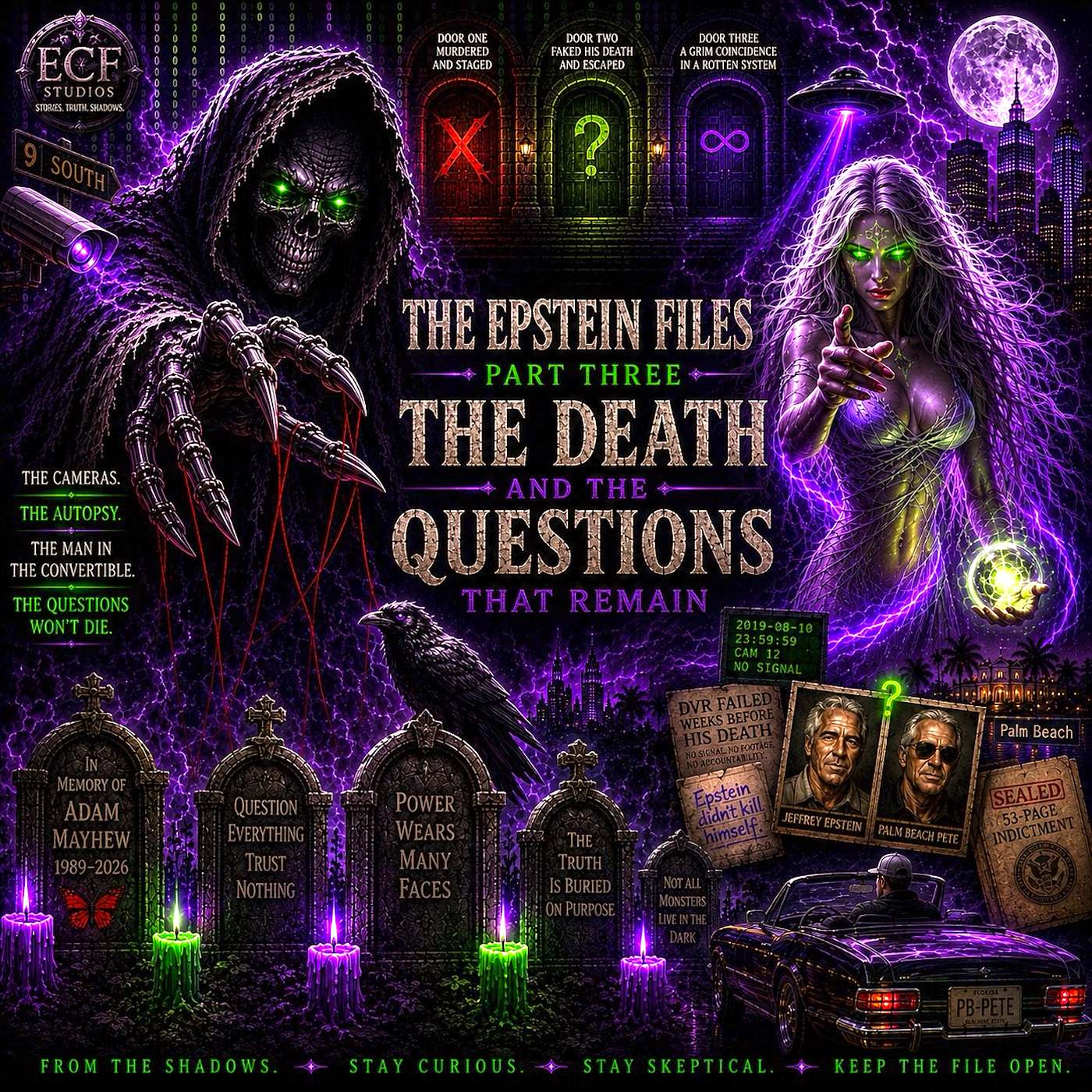 The Death and the Questions That Remain — The Epstein Files, Part Three episode artwork