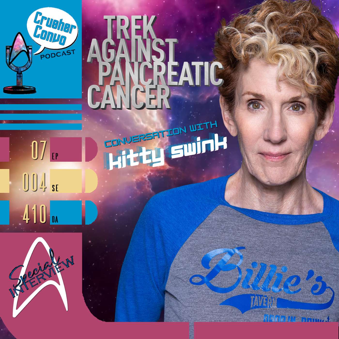 Ep: 083  Trek Against Pancreatic Cancer 2026 | Conversation with Kitty Swink episode artwork